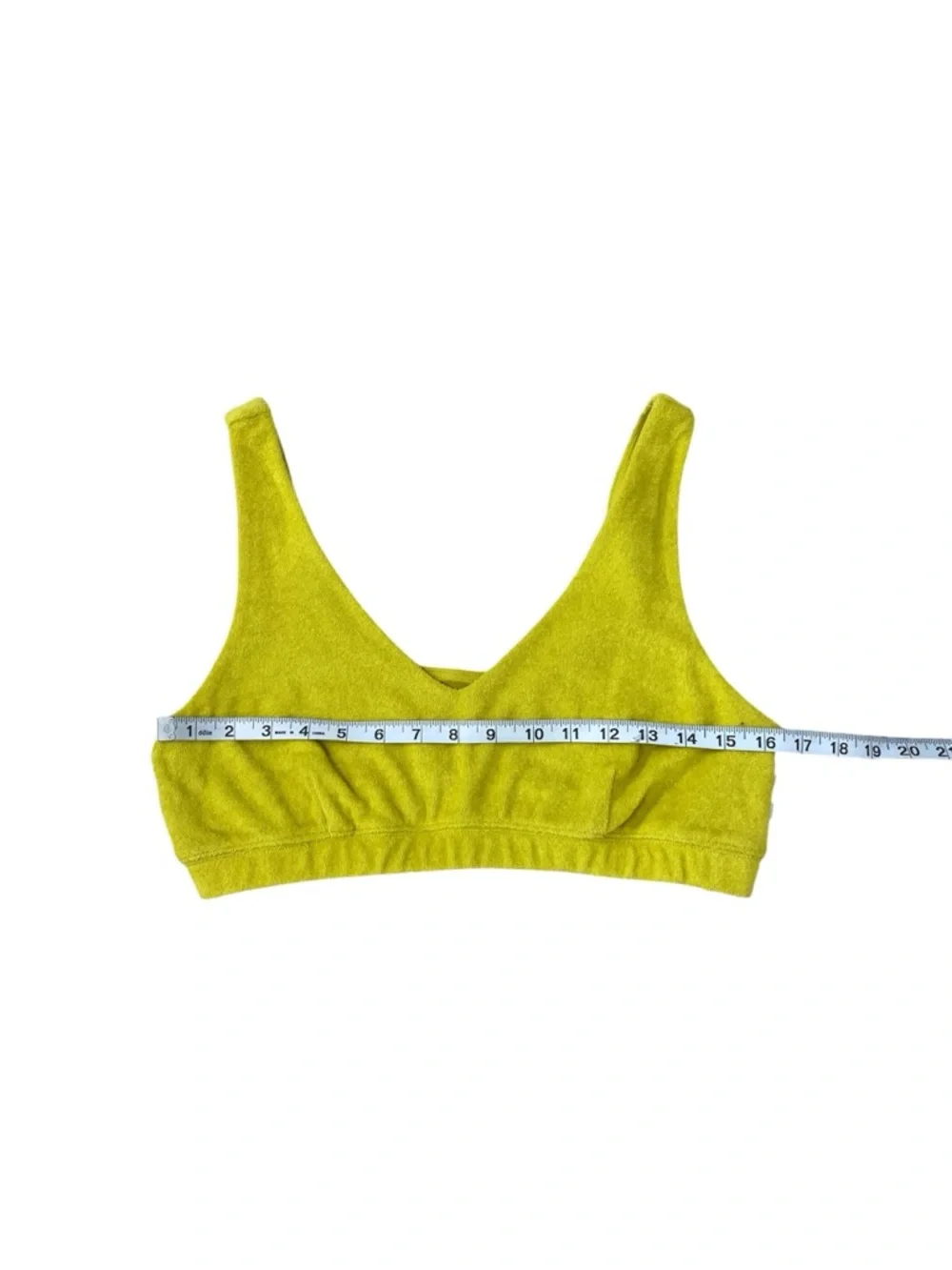 Offline by Aeria Women’s Lime Green Terry Bralette Size Large